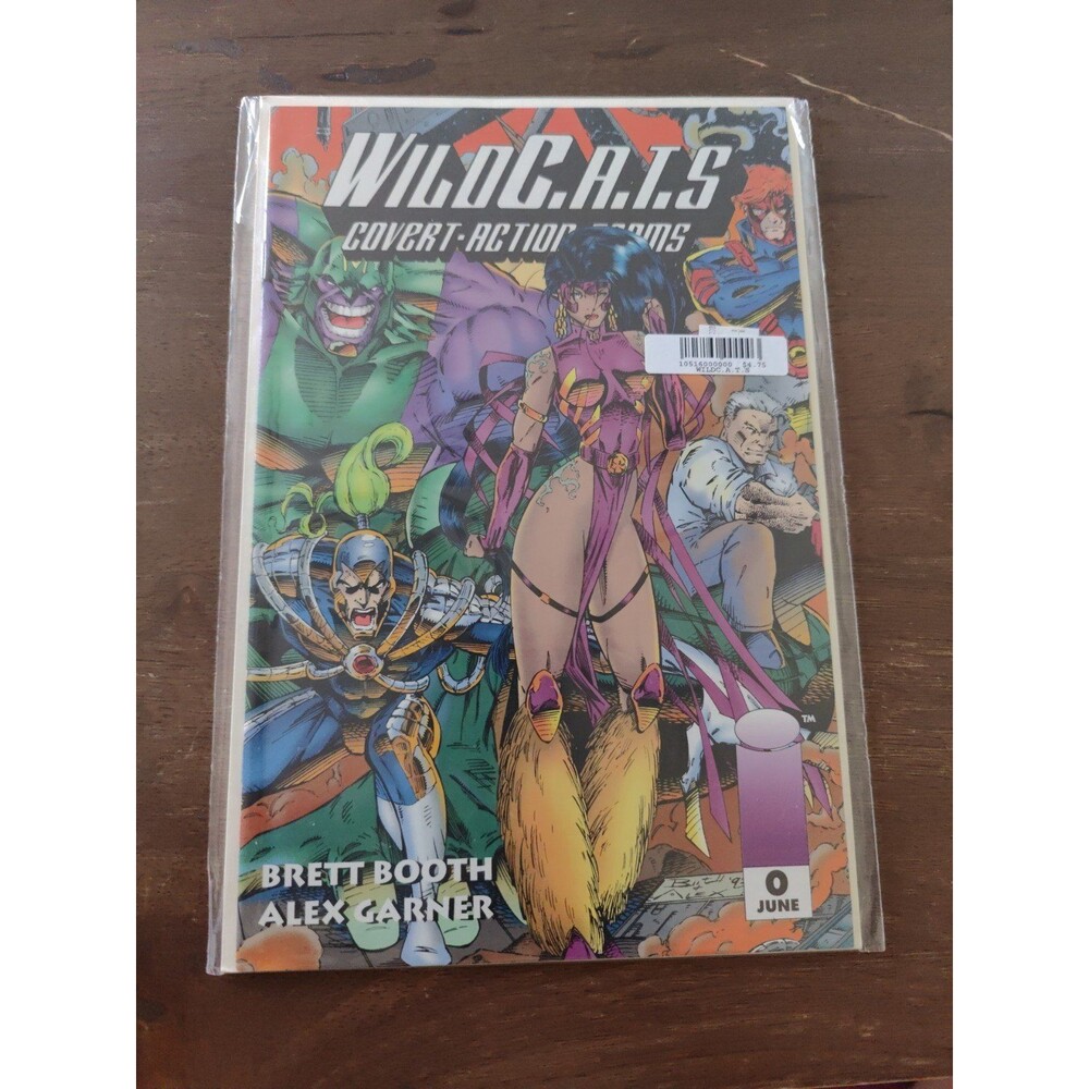 WildC.A.T.S. #2 Prisim Holofoil cover, Jim Lee, 1st app. Wetworks